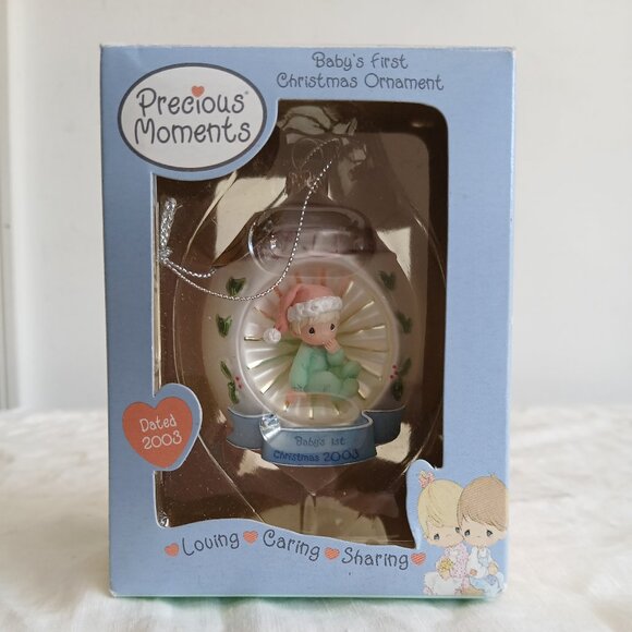 Precious Moments 2003 Baby's First Christmas ( Christmas Tree Decoration ) - Picture 5 of 8